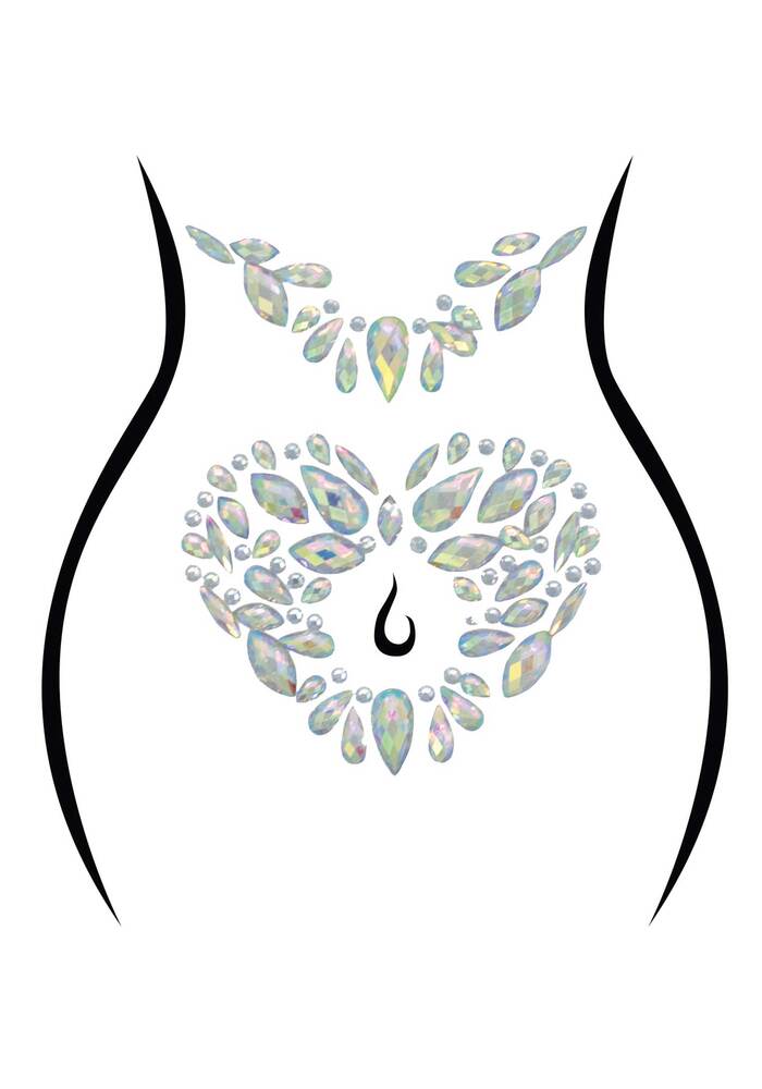 Love ur Body Strass-Körperschmuck selbstklebend