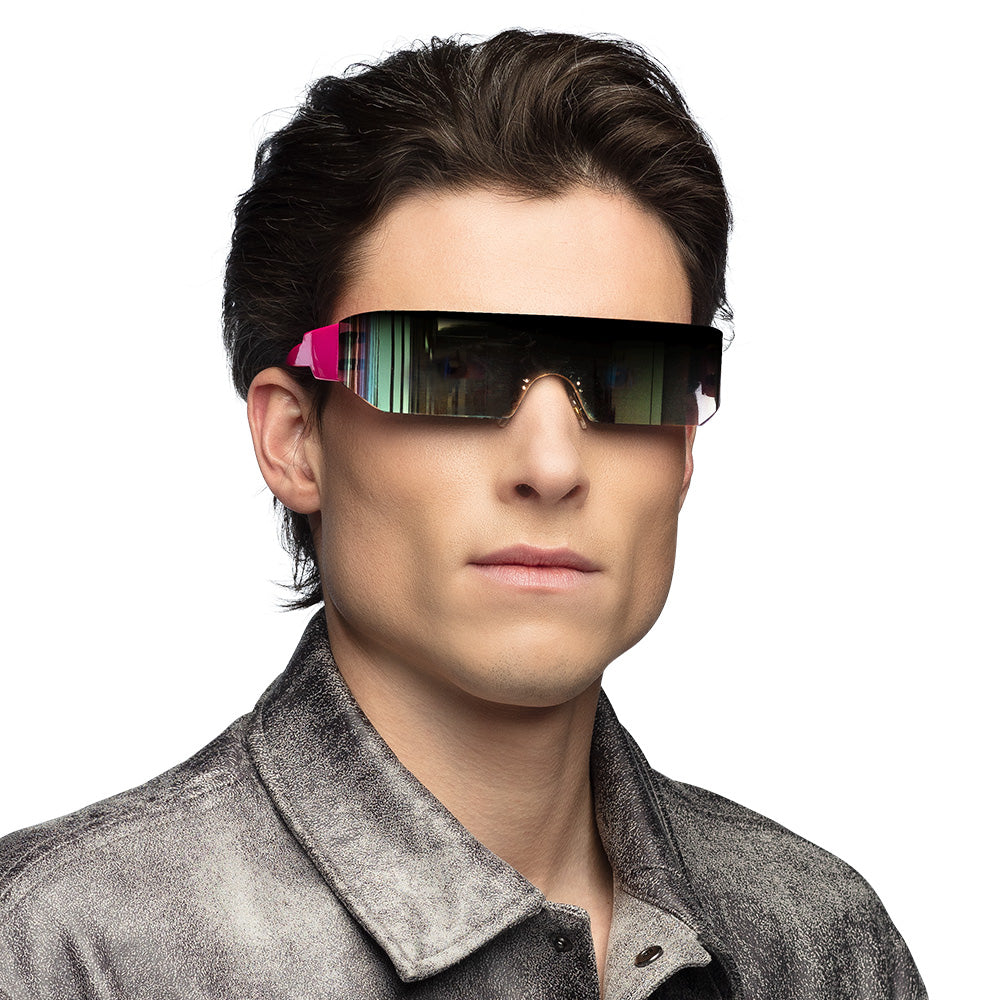 Partybrille Pink Science Unisex