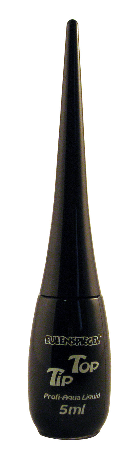 Schwarze Aqua Liquid Pinselflasche Dünn