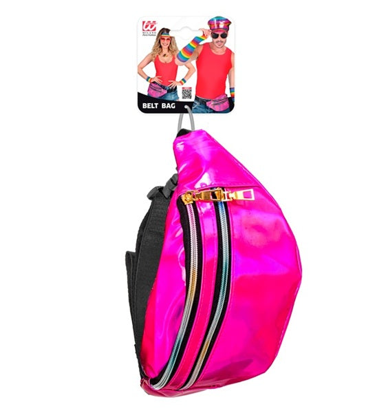 Bauchtasche Holografisch Pink