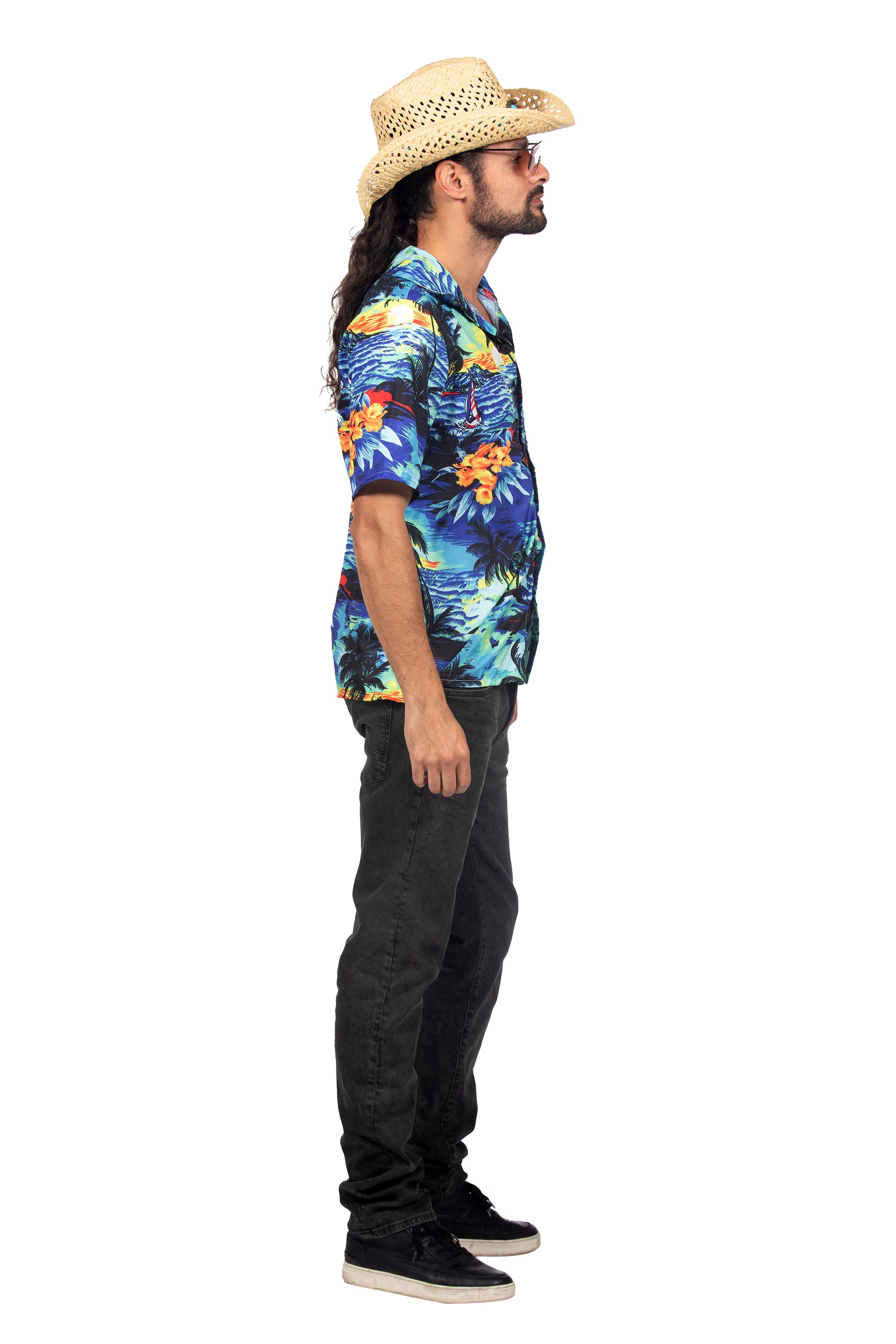 Palmen Hawaii Hemd für Herren