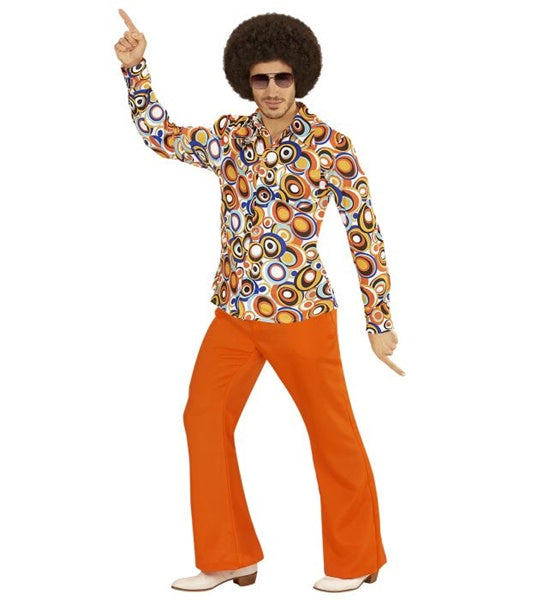 Hippie Ära Partyhemd für Herren