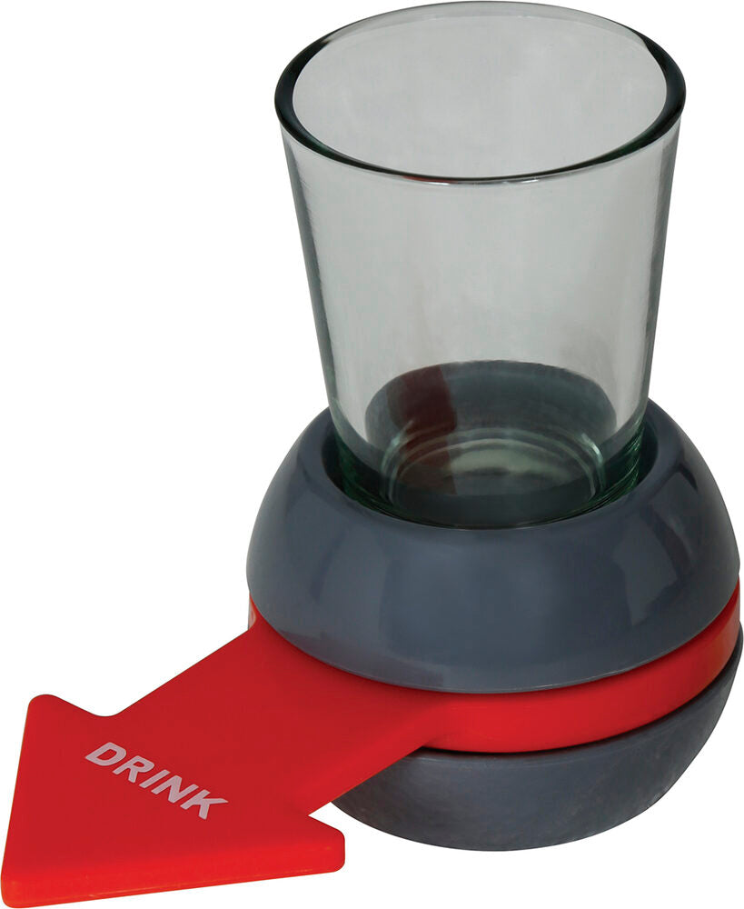 Nächster Bitte - Trinkspiel mit Glas 10cm