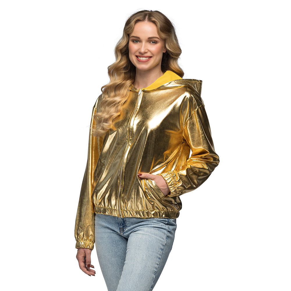 Jacke Rave metallic gold