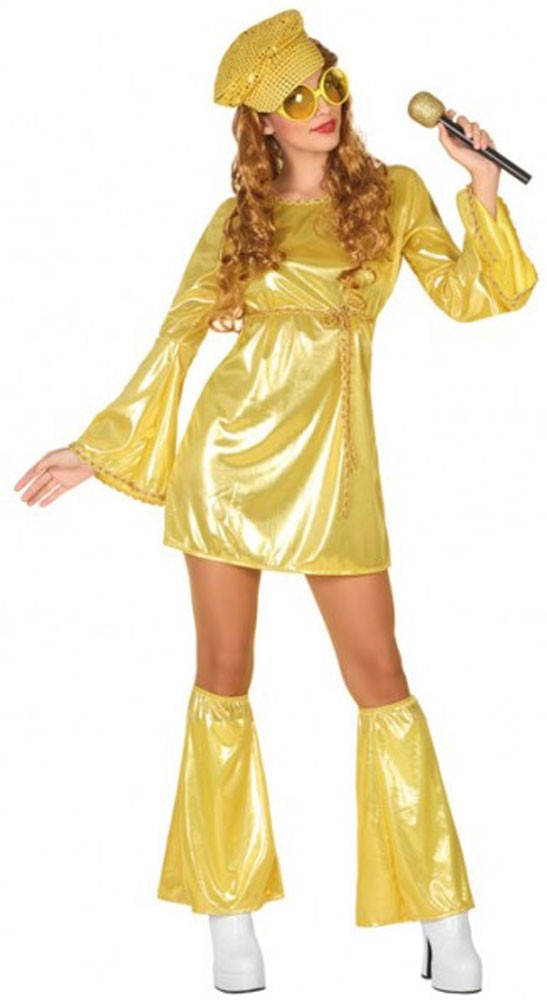 Gerda Goldie Disco Damenkostüm