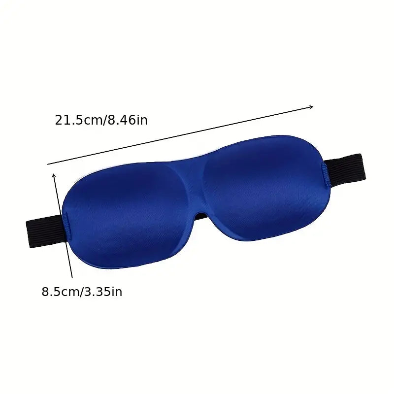 Schlafmaske in Schwarz