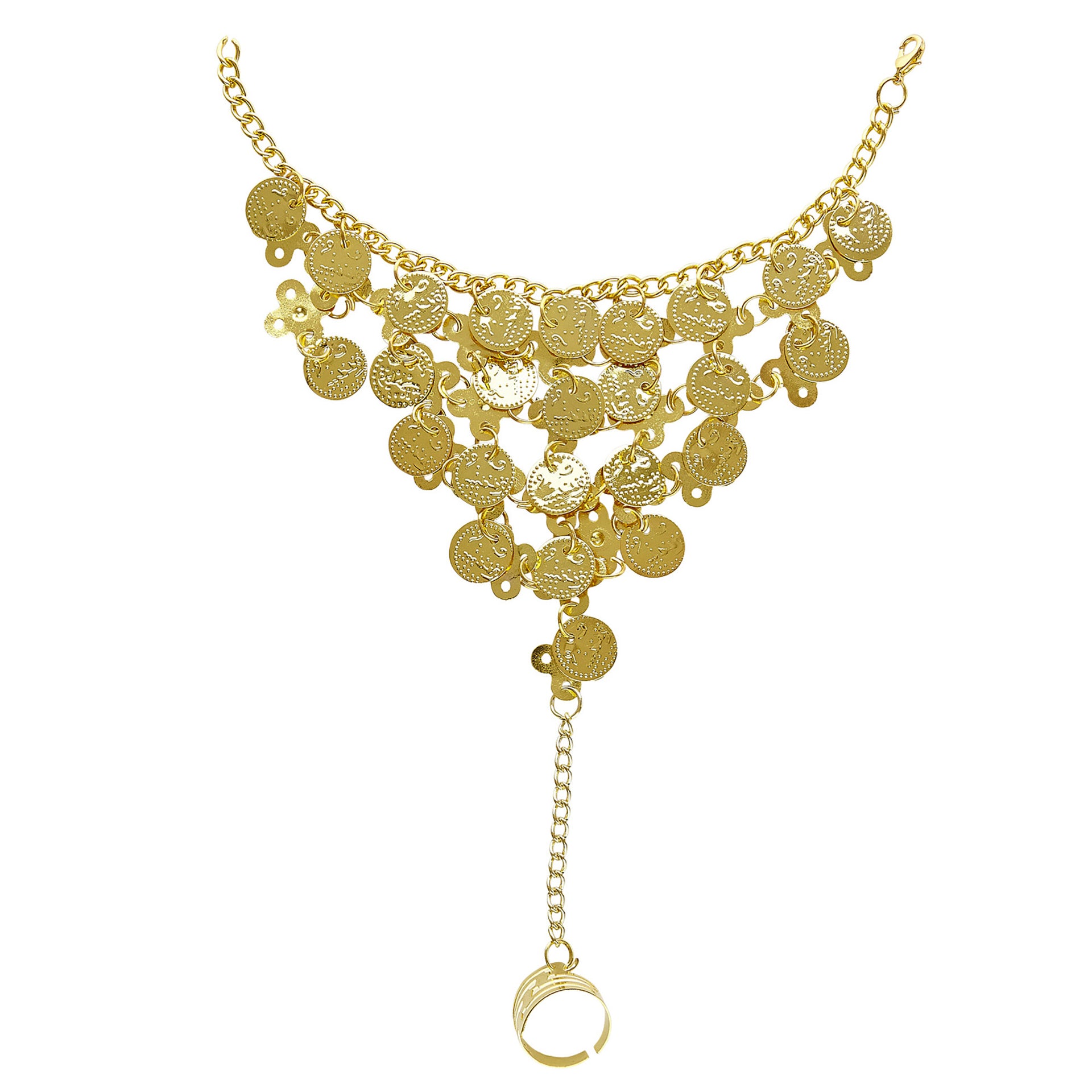 Orientalischer Handschmuck Gold