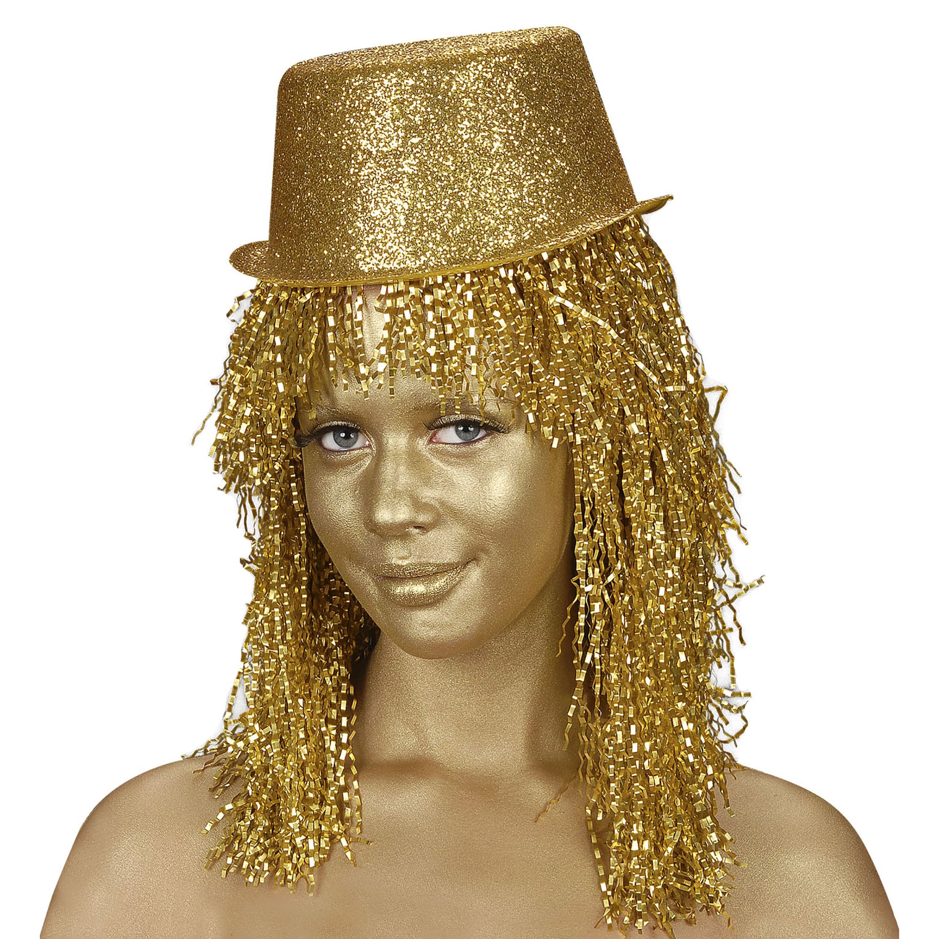 Goldene Gesichts- Und Körperschminke