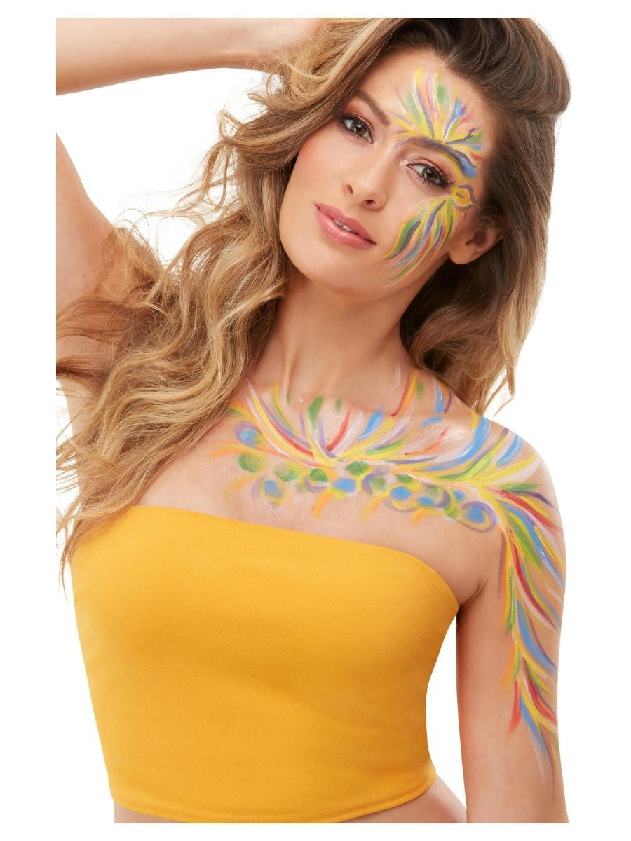 Farbenfrohes Festival Make-up Set