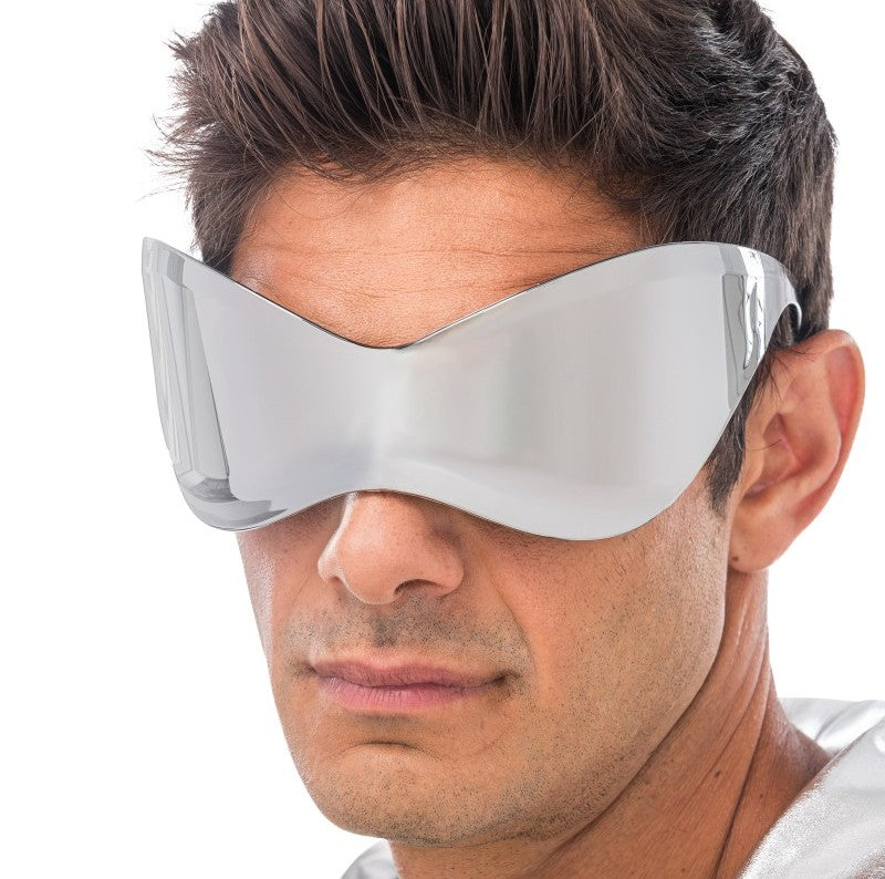 Rahmenlose Brille mit Spiegeleffekt