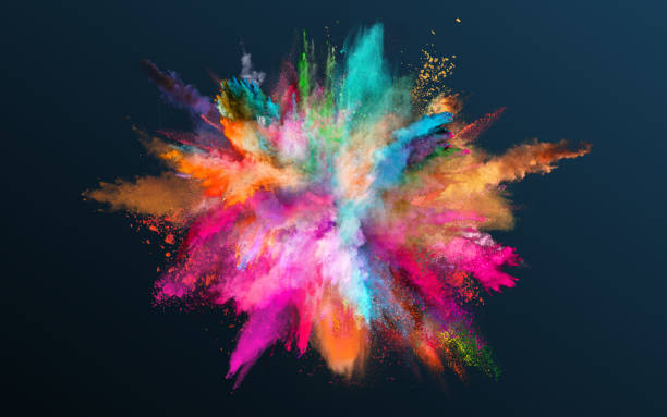 Neon Pink Holi Effekt Pulver 500g
