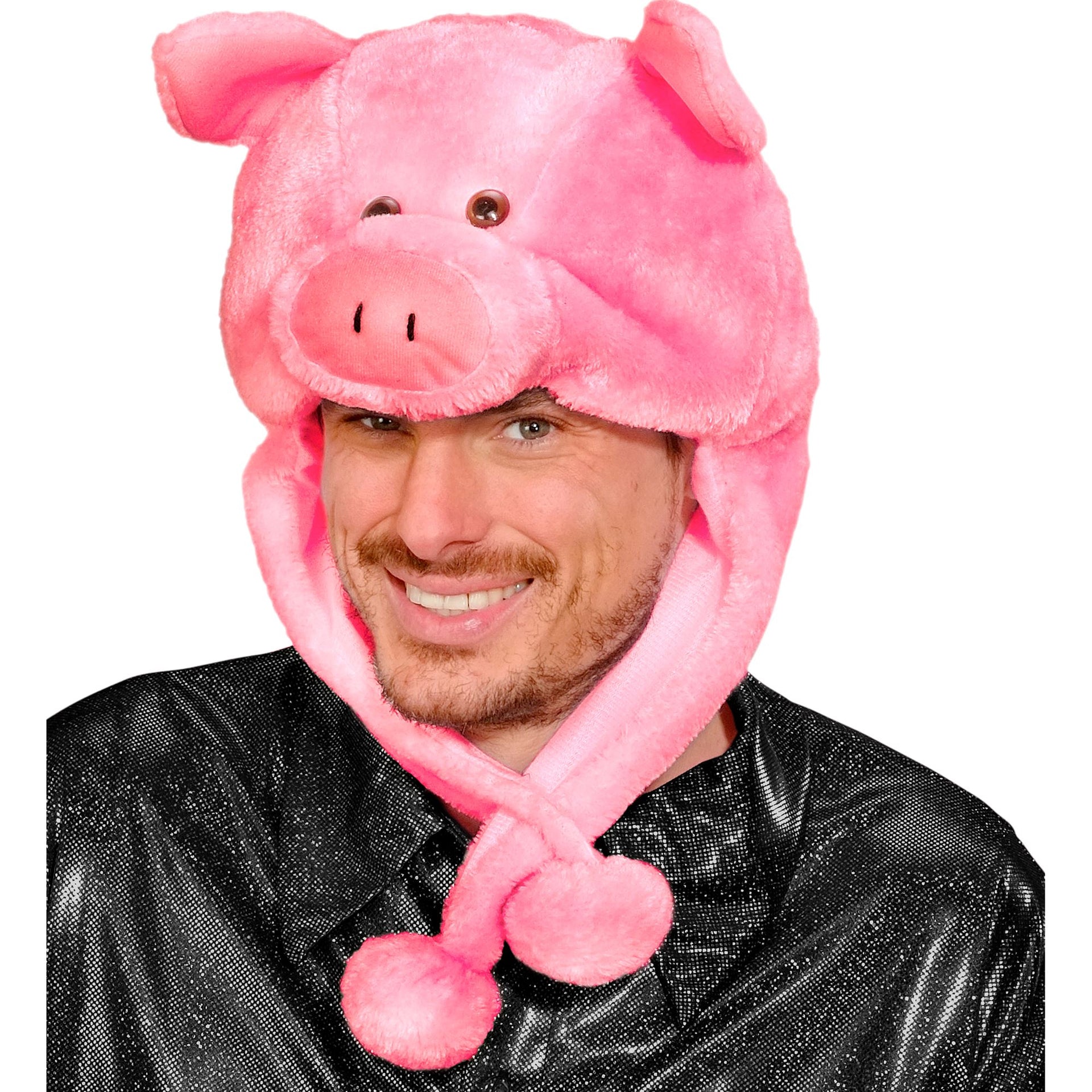 Schweinchen Rosa Mütze
