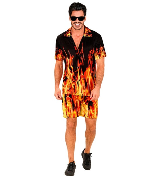 Sommer Party Fashion Set für Herren Hemd/Shorts