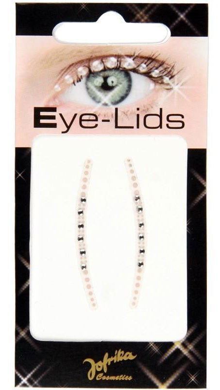 Glitzersteinchen Eyeliner Bogen