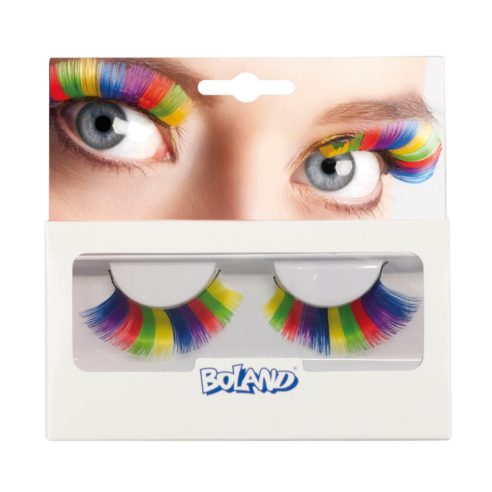 1 Paar Regenbogen Wimpern
