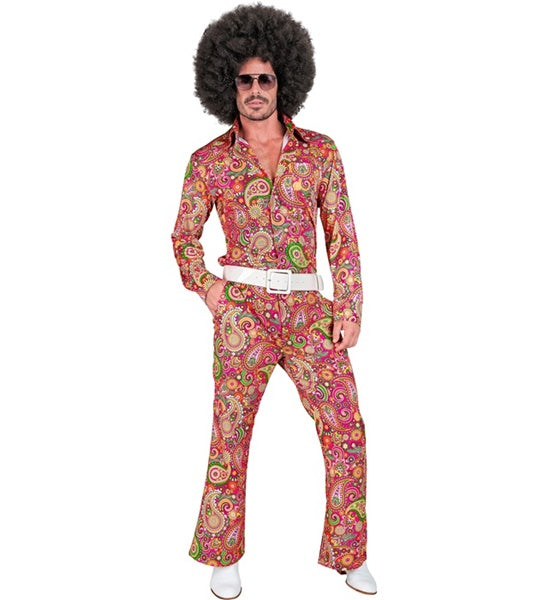 70er Paisley Schlaghose für Herren