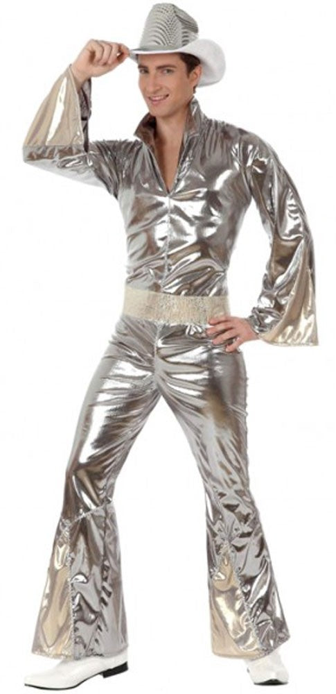 Glänzender Discoman Jumpsuit Marco Für Herren