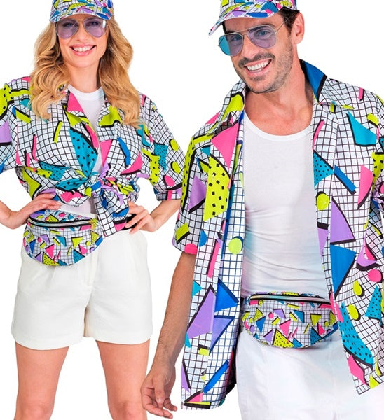 Das 80er Funky Fashion Hemd für Herren