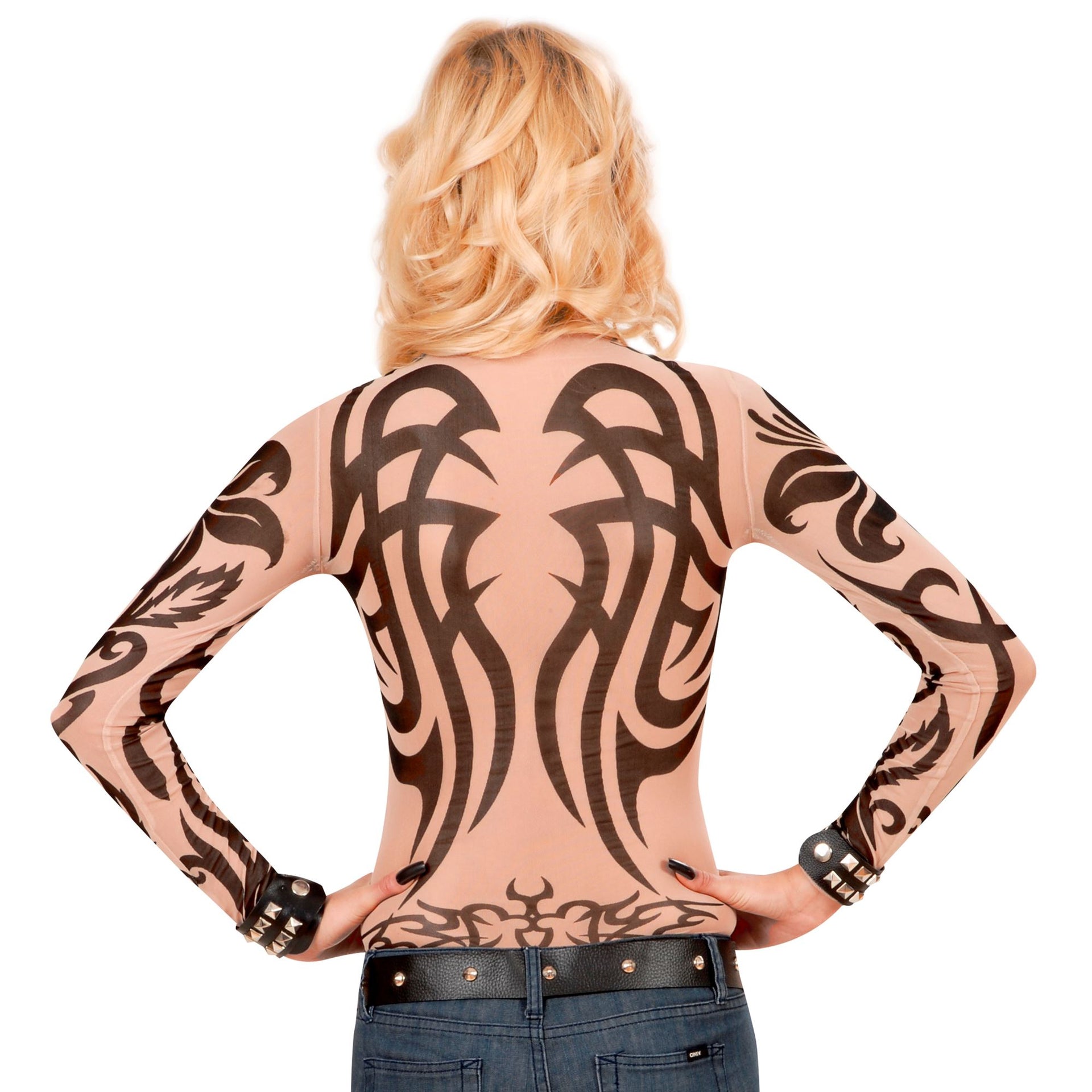 Exzessives Tattoo Damen Shirt