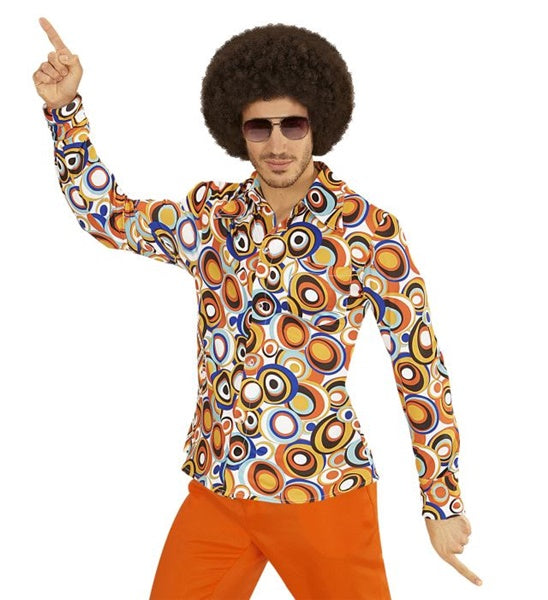 Hippie Ära Partyhemd für Herren