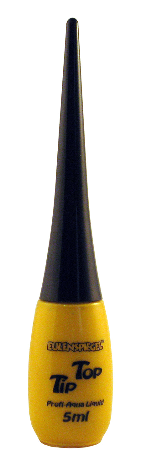 Gelbes Aqua Liquid In Pinselflasche