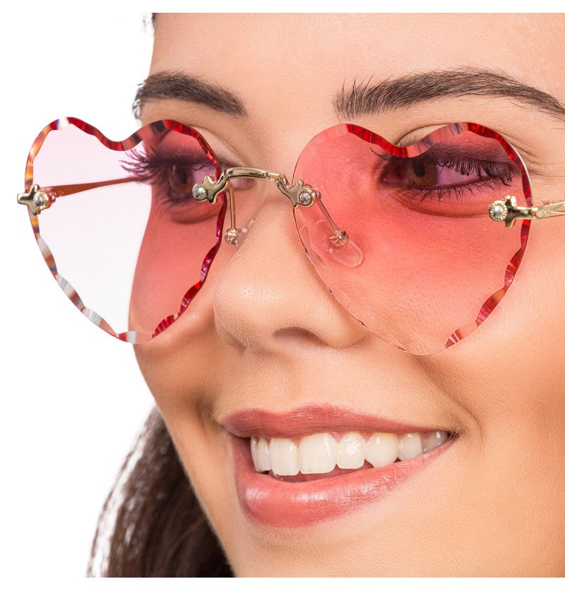 Herzbrille Pretty Pink