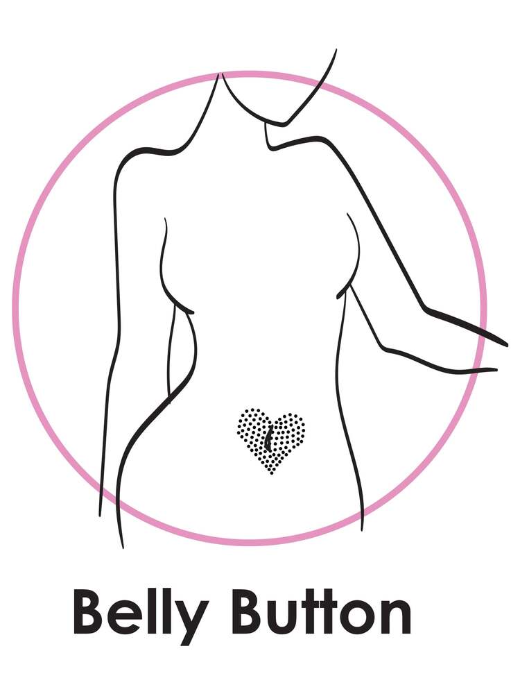 Love ur Body Strass-Körperschmuck selbstklebend