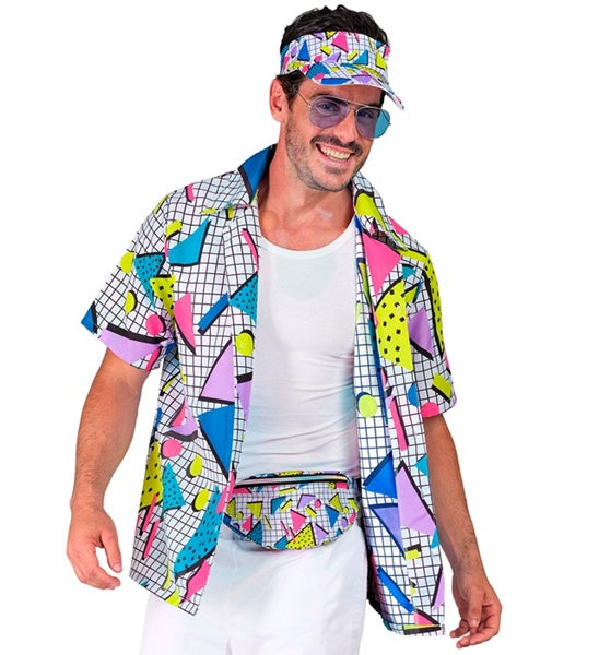 Das 80er Funky Fashion Hemd für Herren