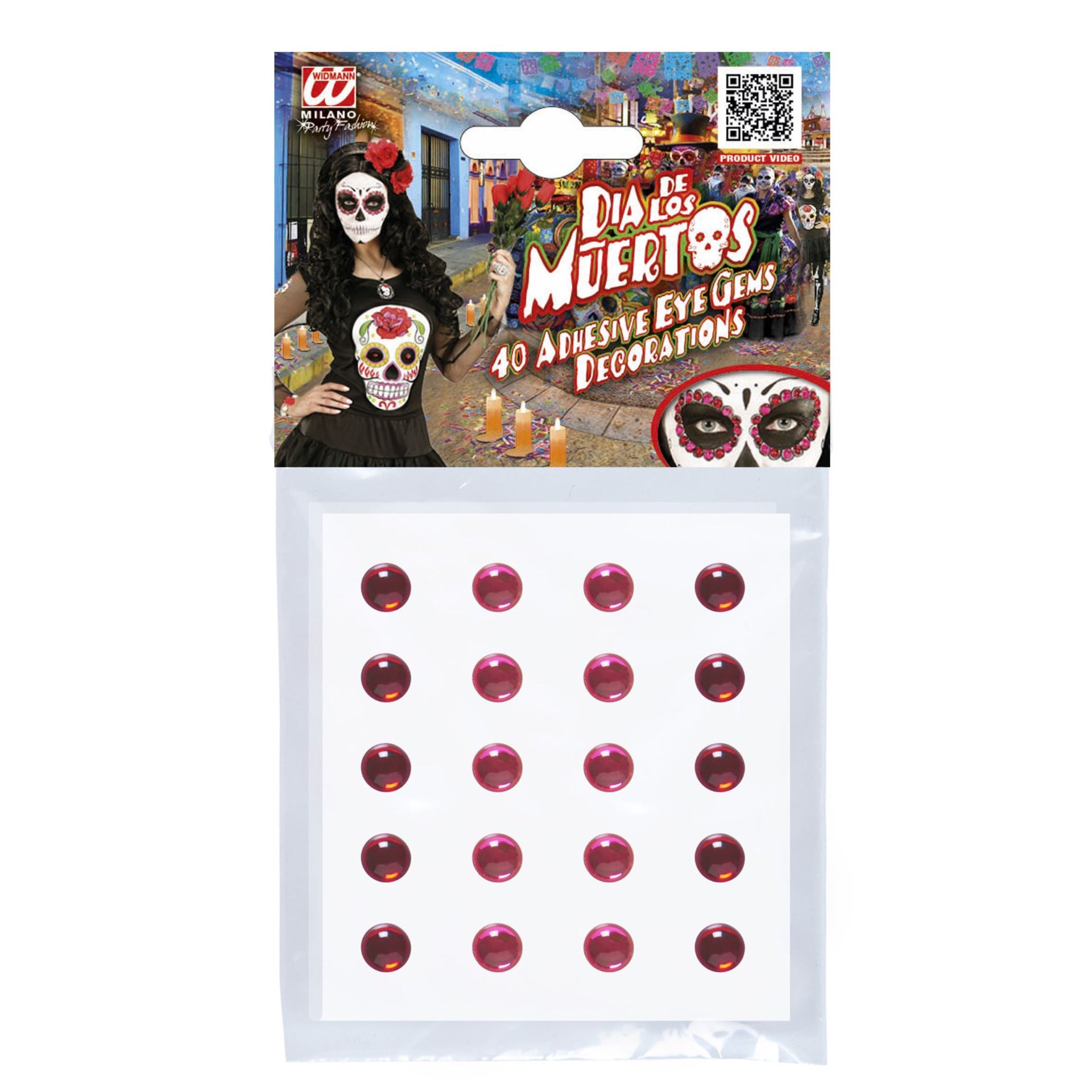 40 Rote und pinke Accessoire Steinchen
