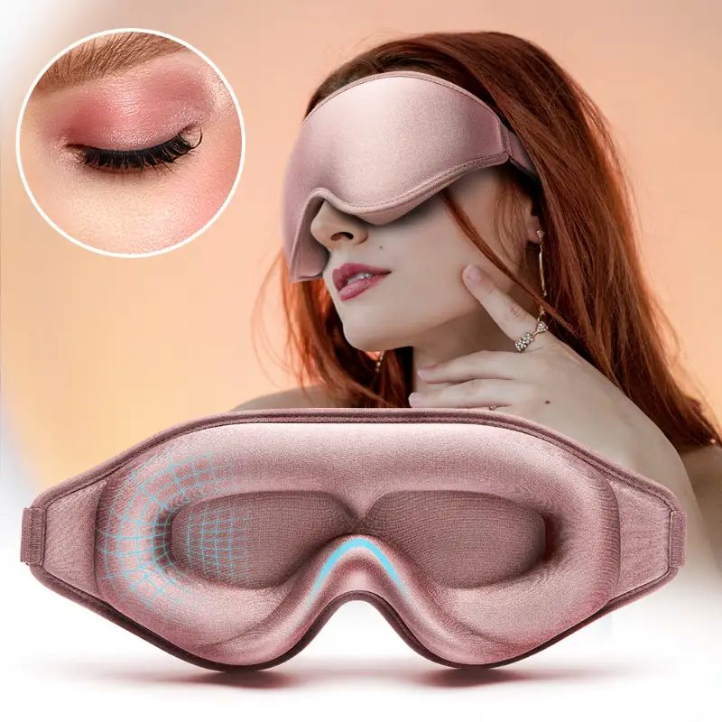 Memory Foam Schlafmaske rosa