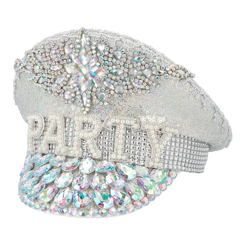 Party Sparkle Schirmmütze