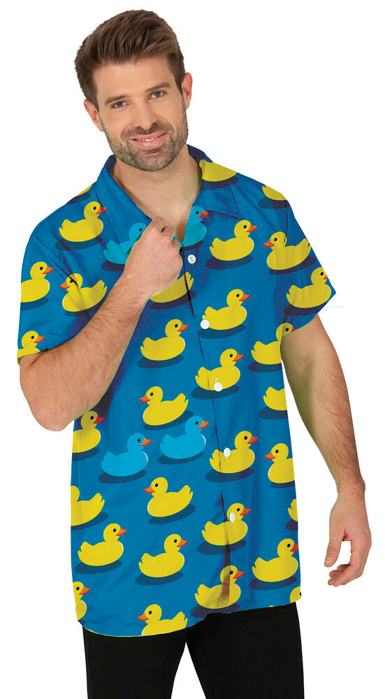Gummi Enten Hemd für Herren