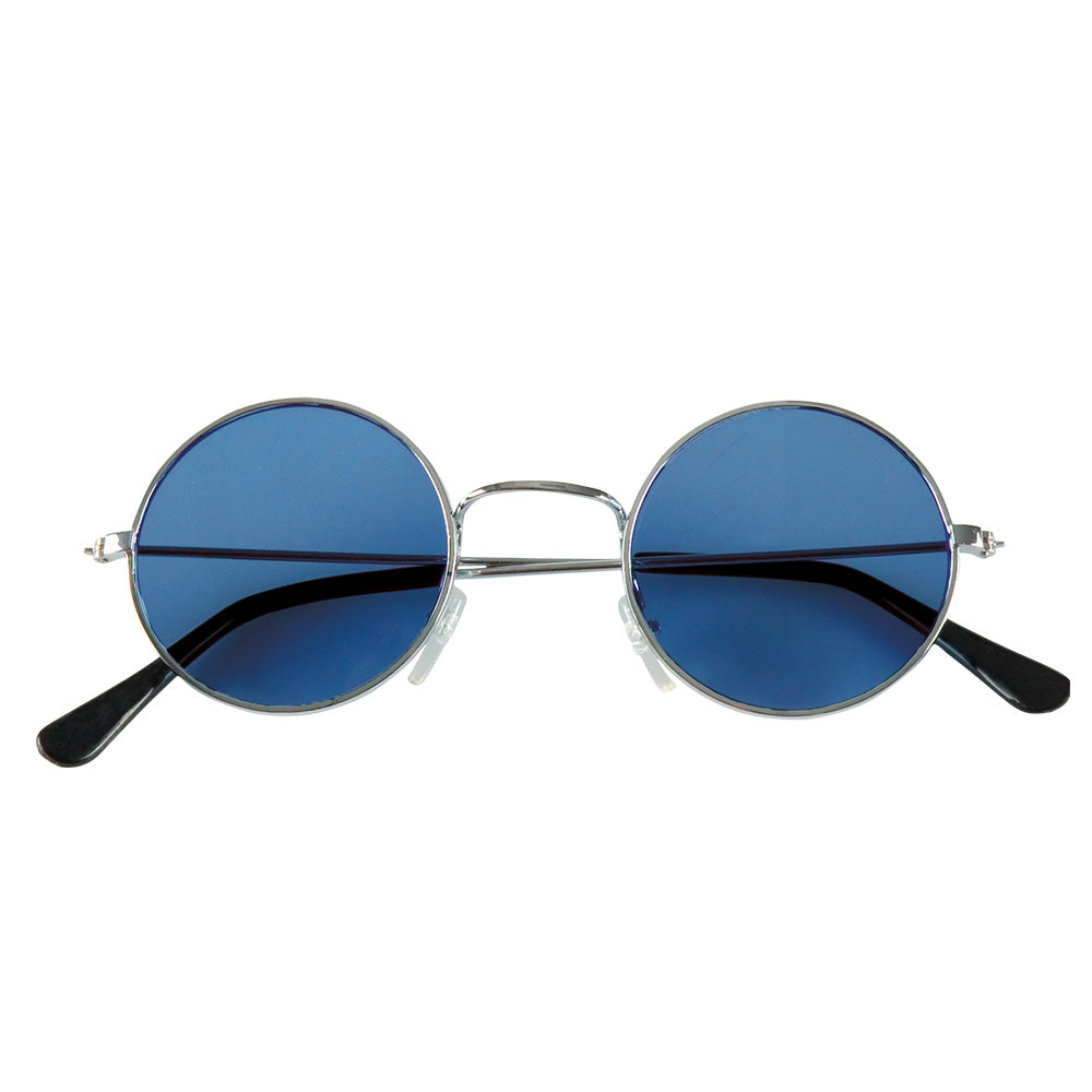 Blaue Hippie Brille John Lennon
