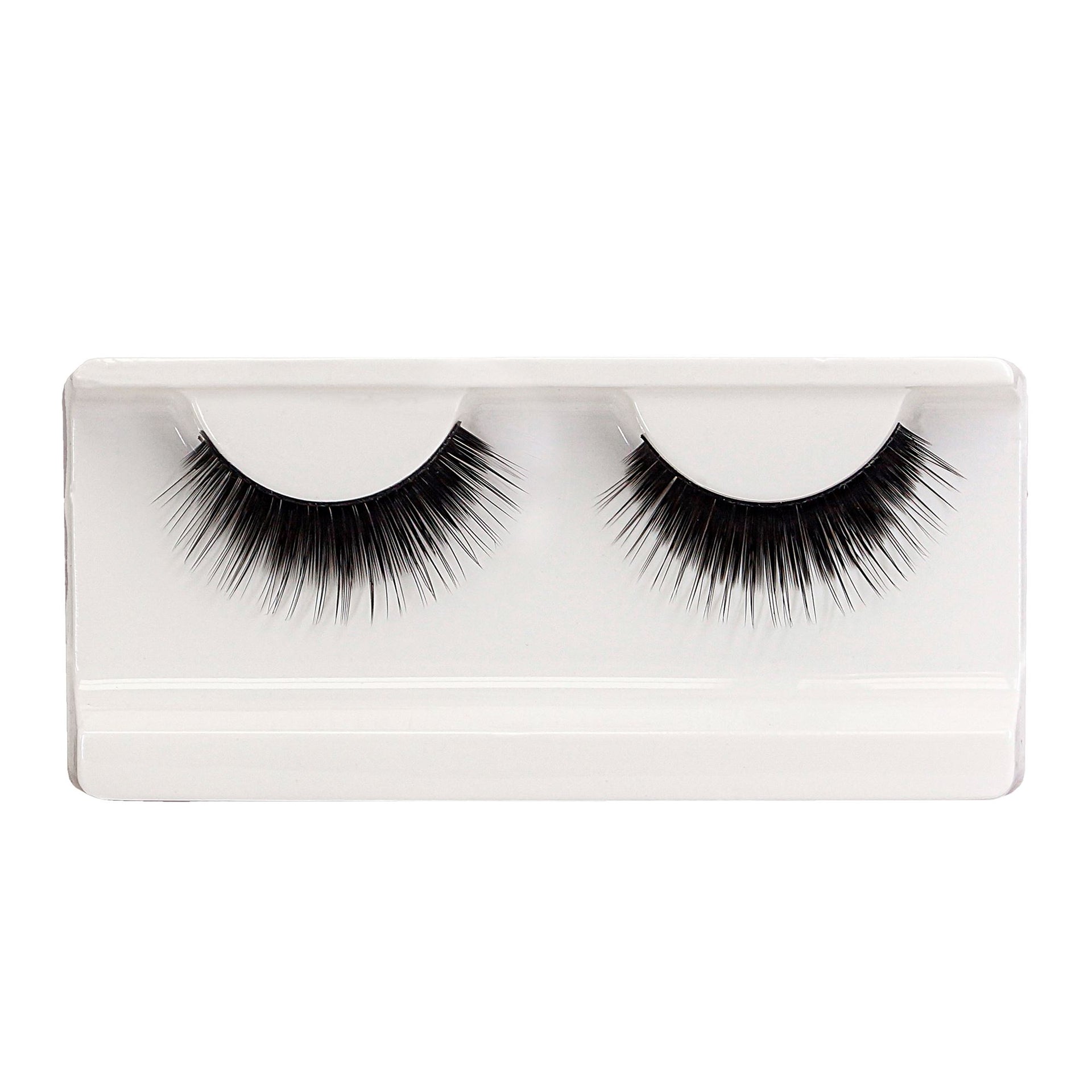 Schwarze verdichtete Wimpern