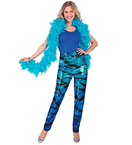 Blue Waves Pailletten Damenhose