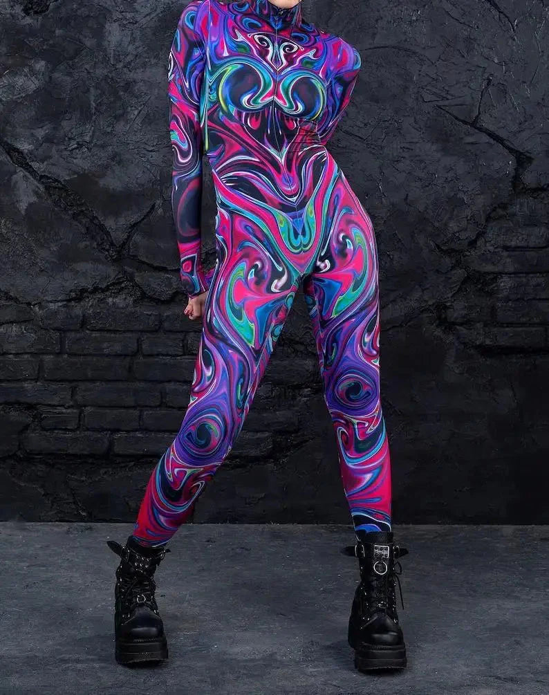 Rave Jumpsuit Galaxy Pulse
