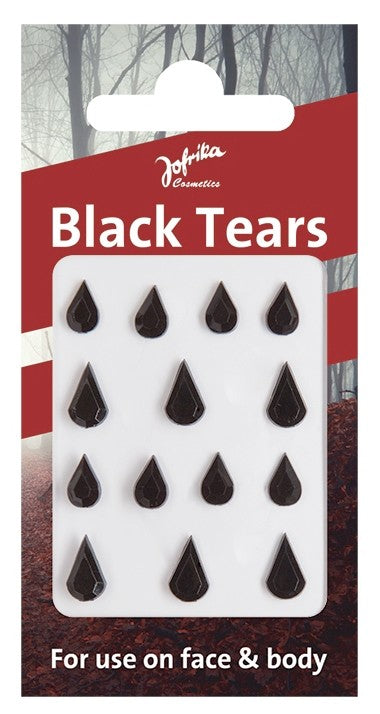 Schwarze Engel Tränen 14-teilig
