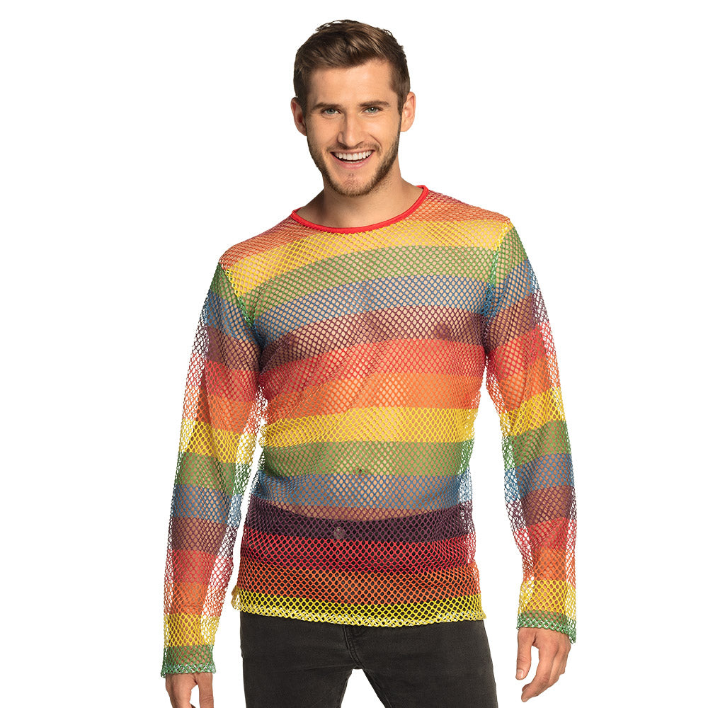 Unisex Regenbogen-Shirt L/XL