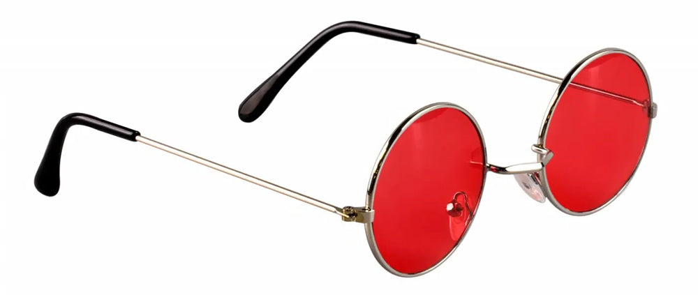 Rote Hippie Brille Sonja