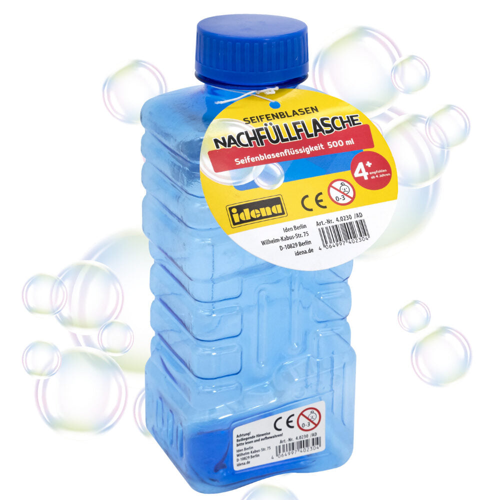 Seifenblasen Nachfüllflasche 500ml