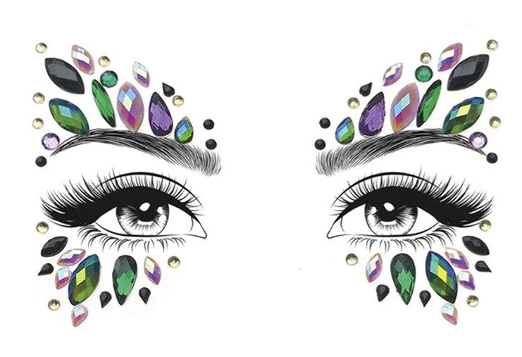 Selbstklebende Schmucksteine Fairy Dust