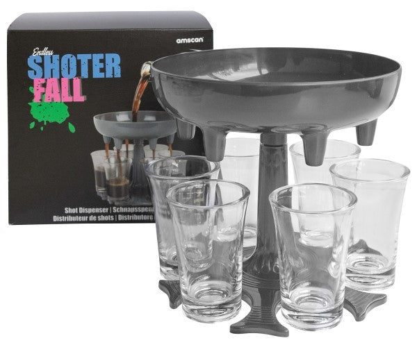 Party-Trinkspiel Wasserfall 7-teilig