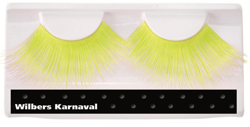 Neon-Gelbe Maxi Wimpern