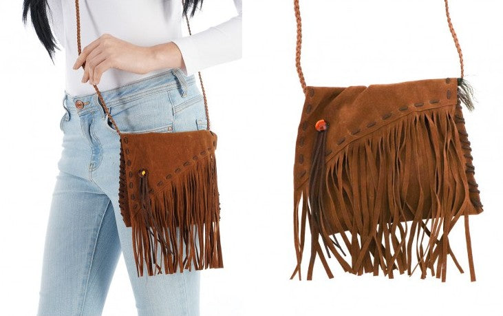 Fransentasche Indie Stil