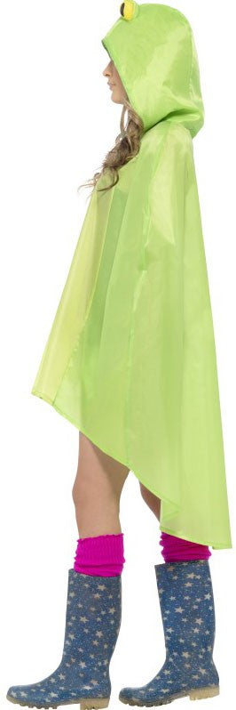 Frosch Regenschutz Poncho Grün