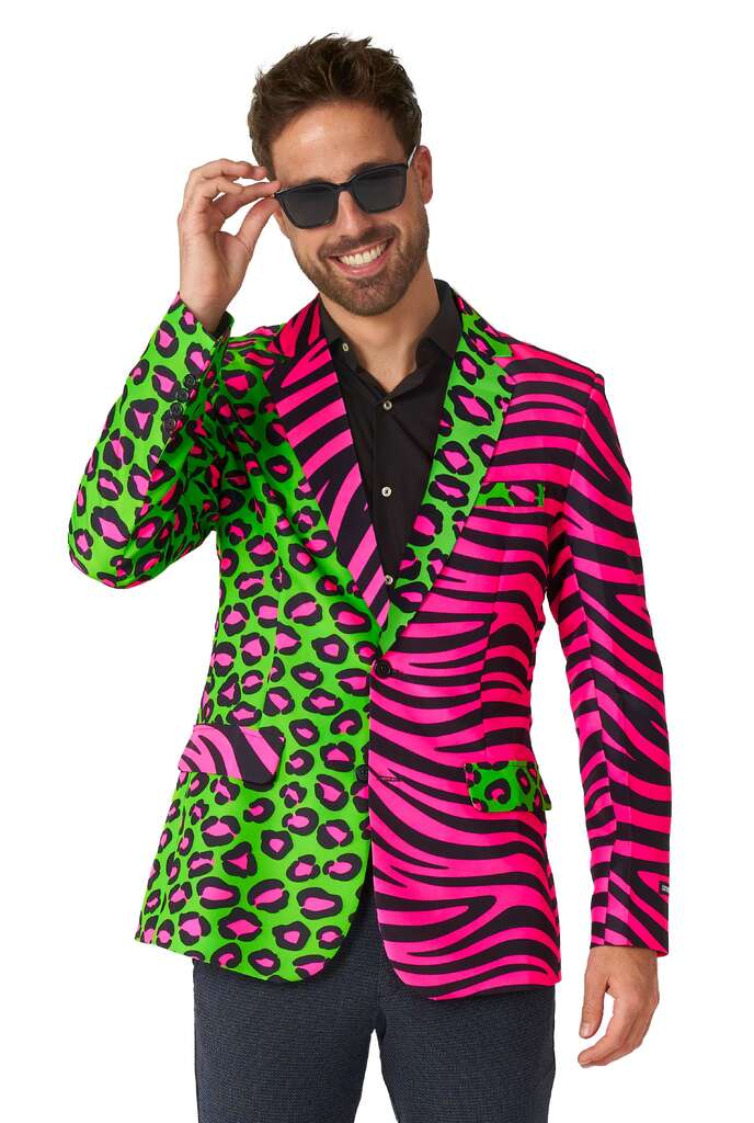 Suitmeister Party Animal Neon Jacke für Herren