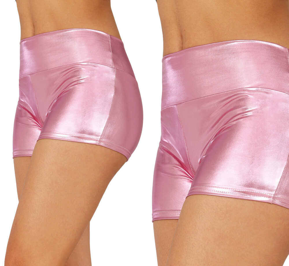 Metallic Shorts rosa