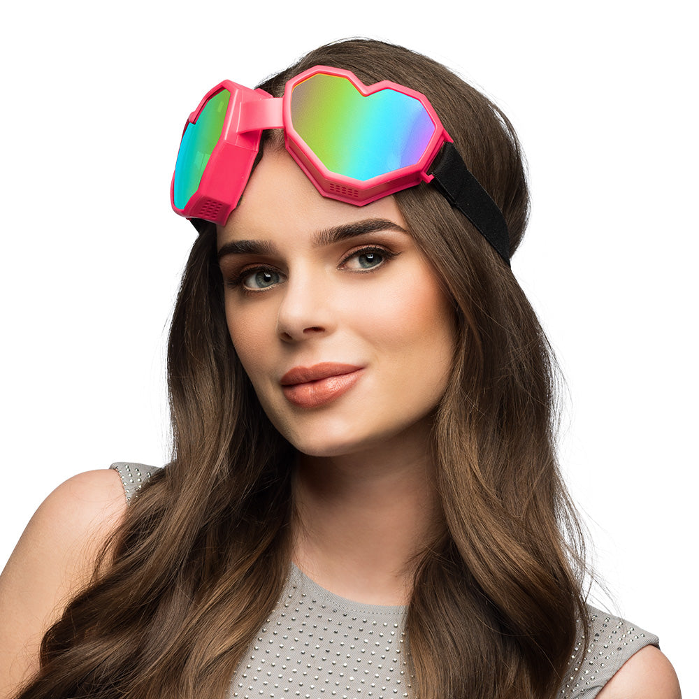 Partybrille Heartbeat in Pink