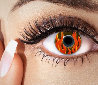 Flammen Jahres Kontaktlinsen