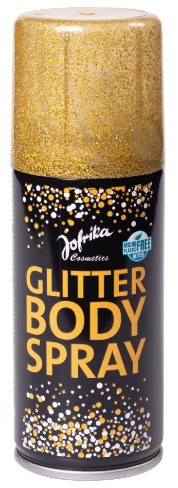 Gold-Glitzer Bodyspray Microplastikfrei